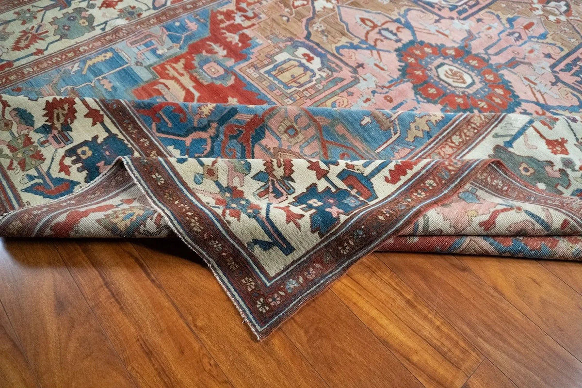 9'6"x13'6" Serapi, Antique