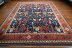 9'3"x11'10" Qashqaii, Tribal