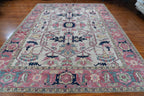 9'2"x11'11" Serapi, Tribal