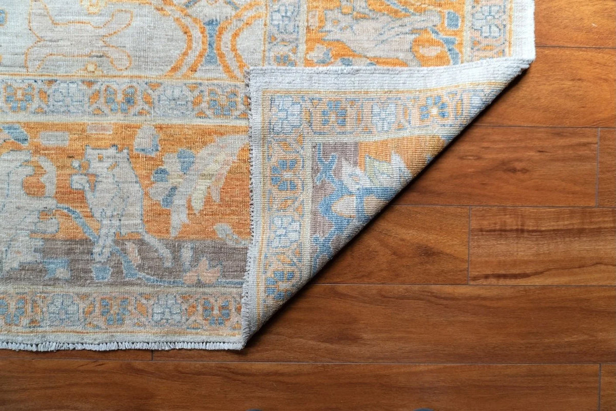 8'11"x12'2" Oushak, Tribal