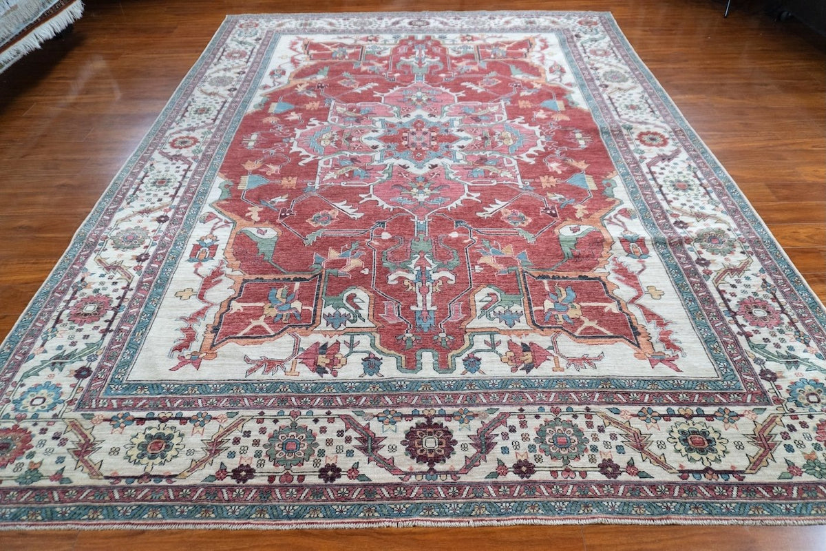 9' 0 X 11'11" Serapi, Tribal