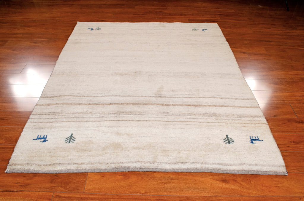 5'1"×6'1" Gabbeh, Tribal