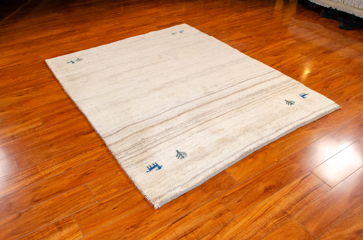 5'1"×6'1" Gabbeh, Tribal