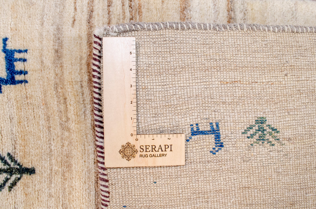 5'1"×6'1" Gabbeh, Tribal