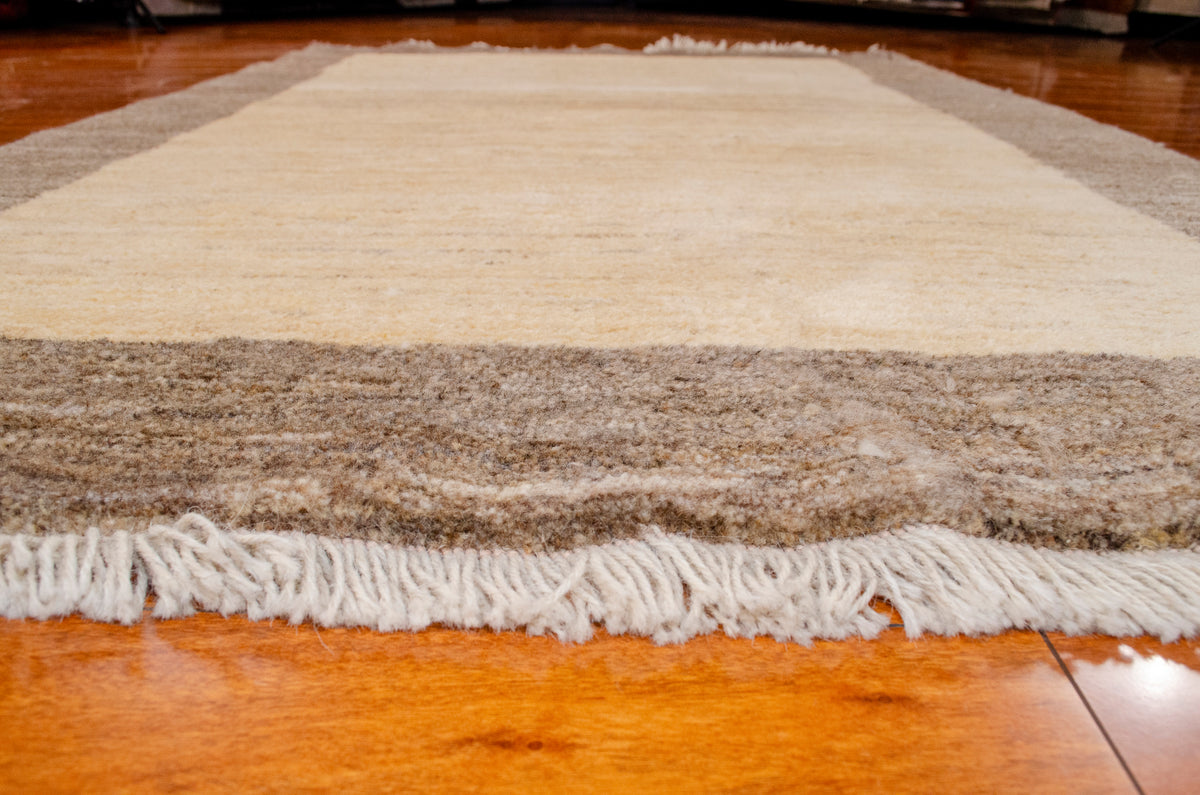 4'1"×6'3" Gabbeh, Tribal