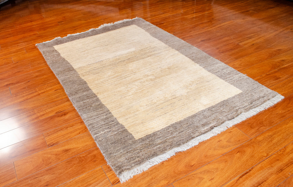 4'1"×6'3" Gabbeh, Tribal