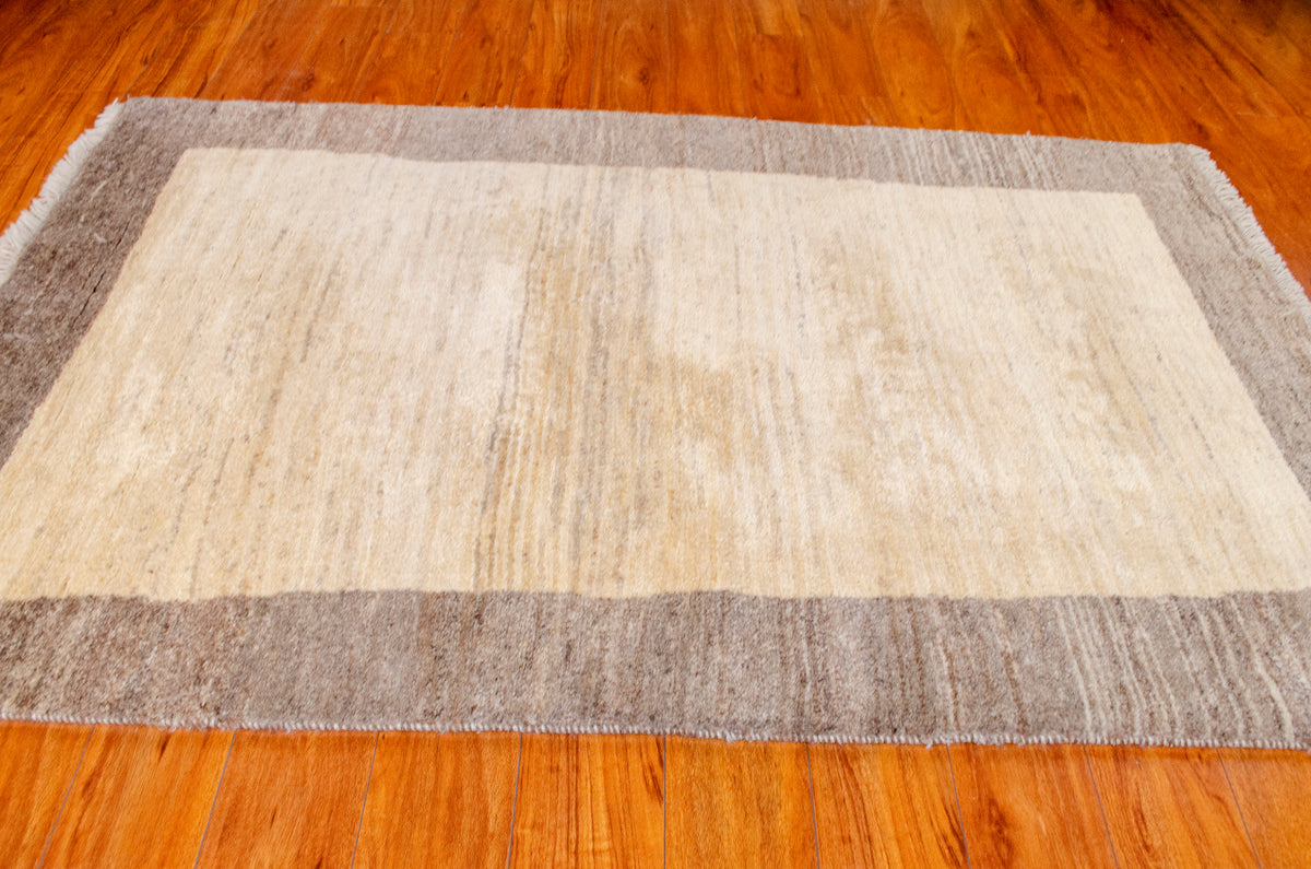4'1"×6'3" Gabbeh, Tribal
