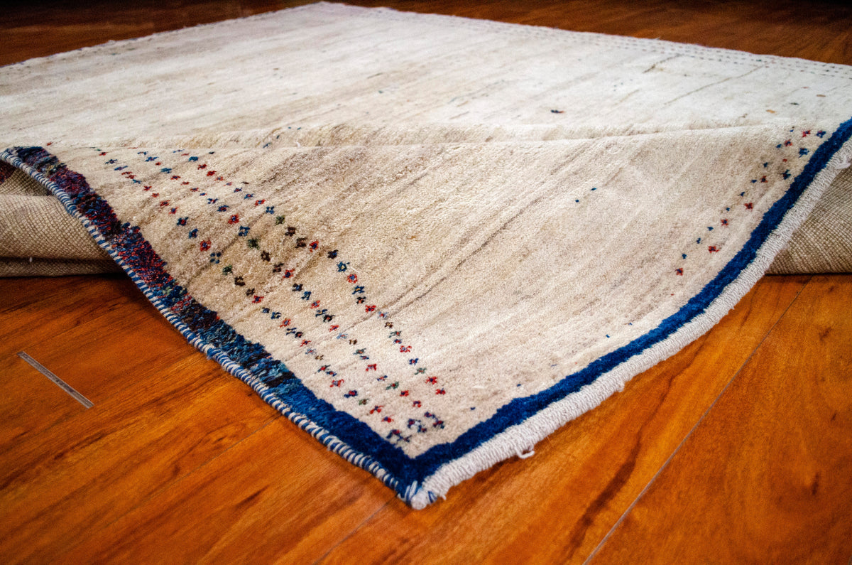 8’3”X8’8” Gabbeh, Tribal