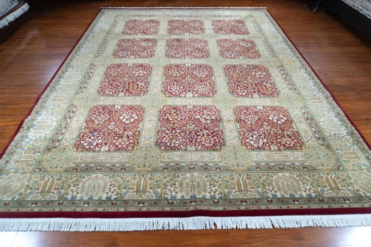 9'3"x12' Tabriz, Classic