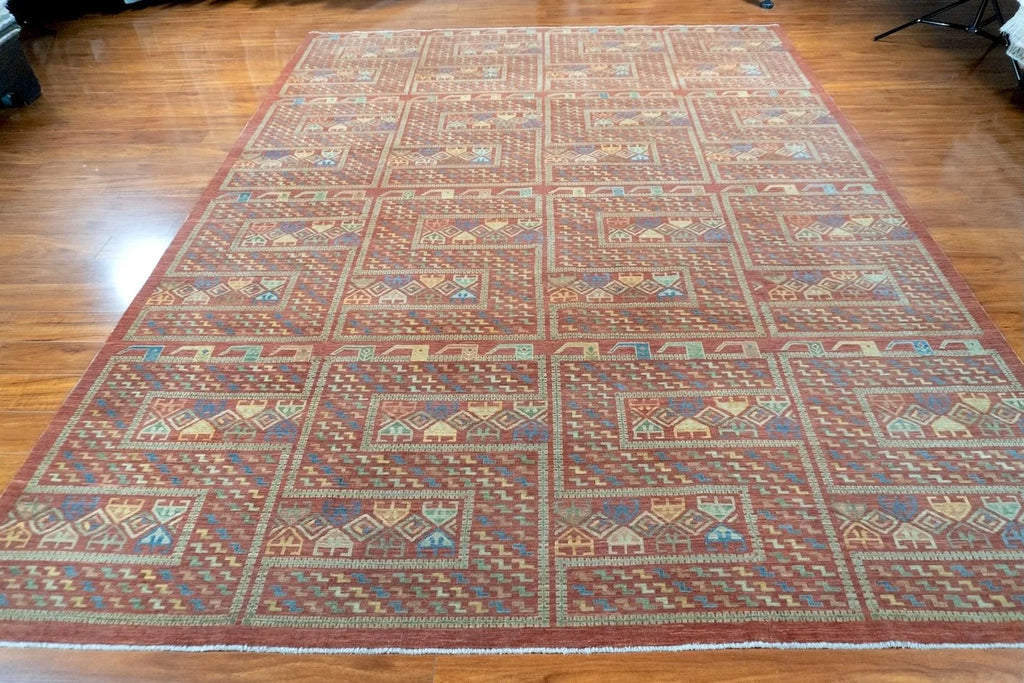 8'11 X 11' 8" Verneh, Tribal