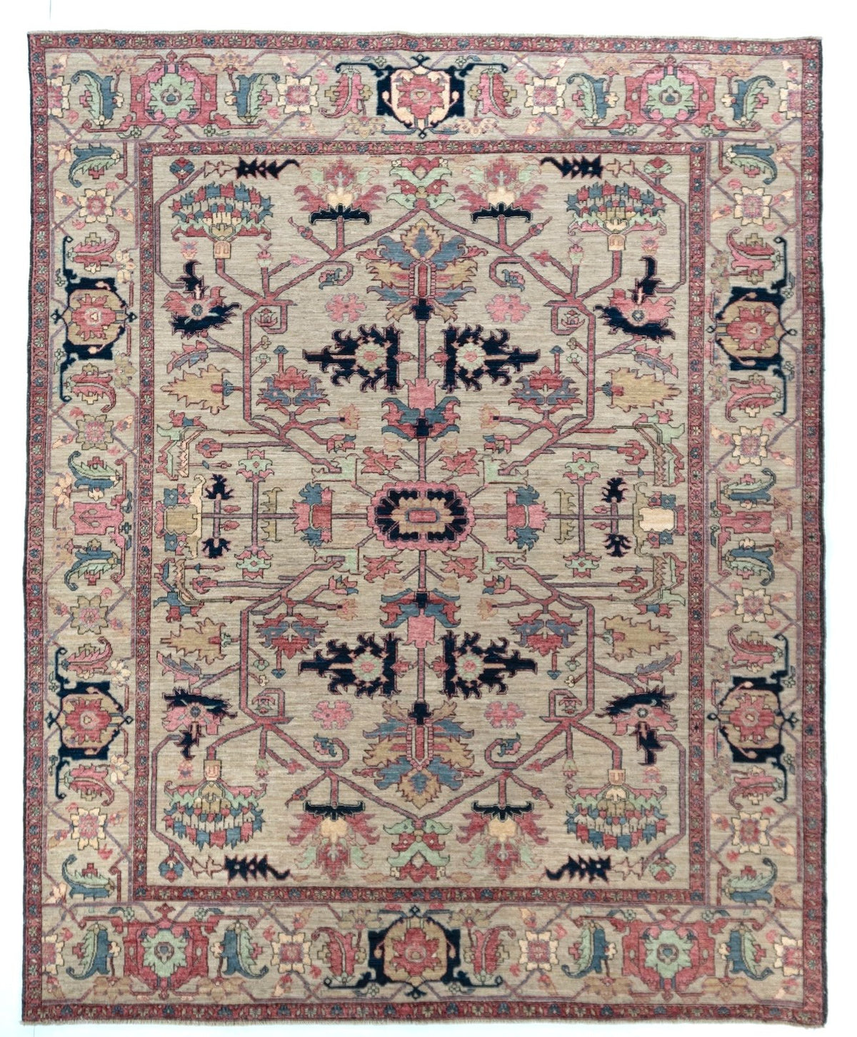 8x10 Serapi Afghan Tribal Rug