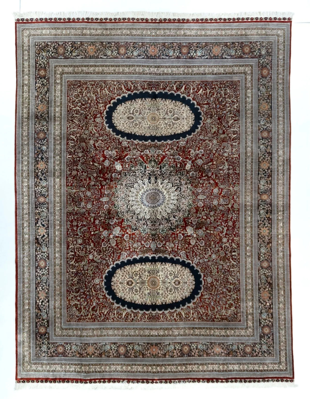 8x10 Qum Chinese Traditional Rug