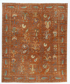 8x10 Suzani Afghan Tribal Rug