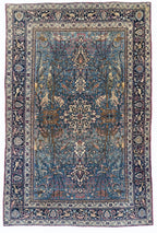 8x10 Tehran Persian Antique Rug