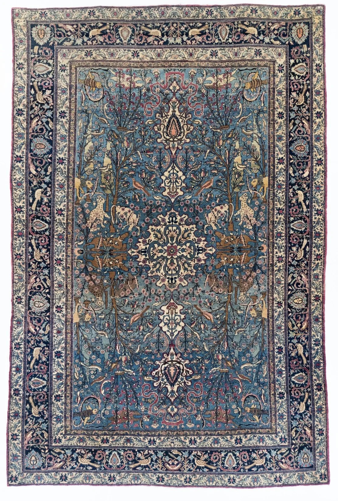 8x10 Tehran Persian Antique Rug