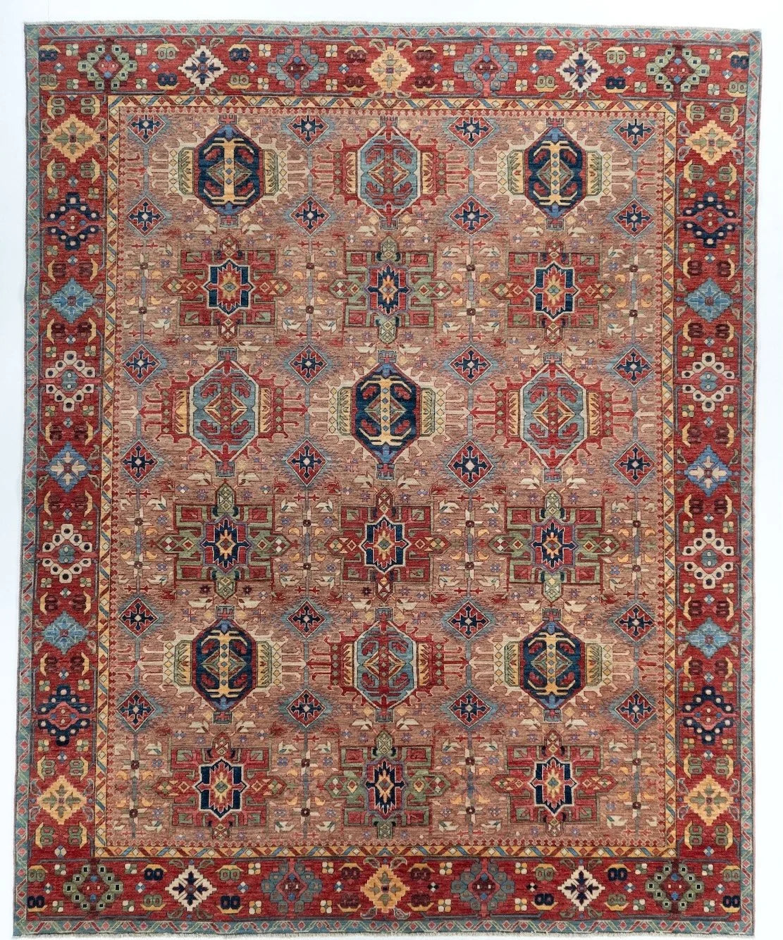 8x10 Karajeh Afghan Tribal Rug