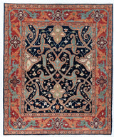 8'x9'10" Bijar, Tribal