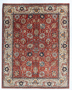 8x10 Tabriz Afghan Traditional Rug