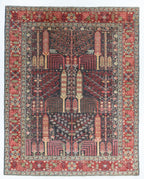 8x10 Bakhshayesh Afghan Tribal Rug