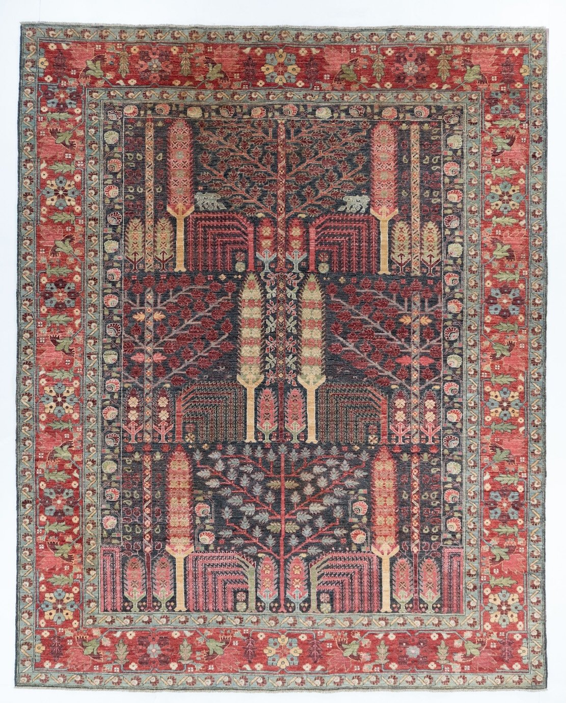 8x10 Bakhshayesh Afghan Tribal Rug