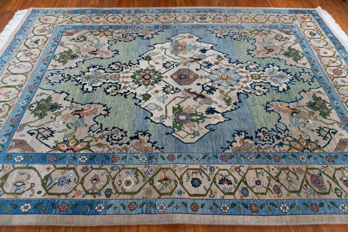 7'2"x10'1" Senneh, Tribal