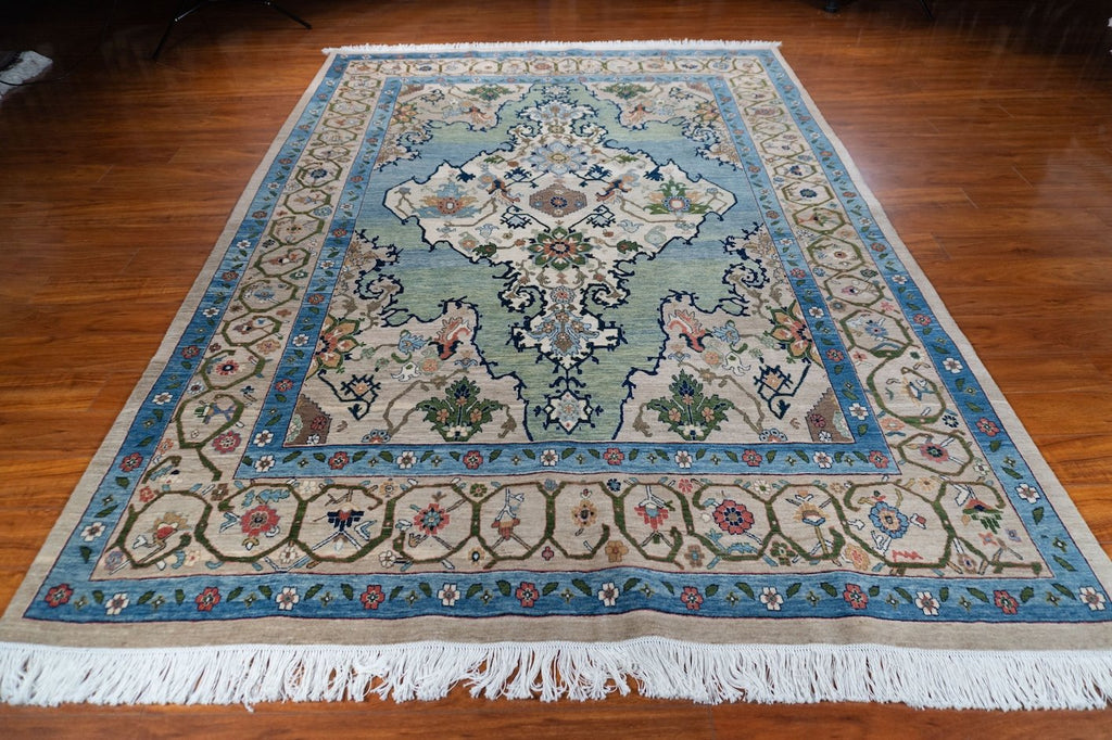 7'2"x10'1" Senneh, Tribal