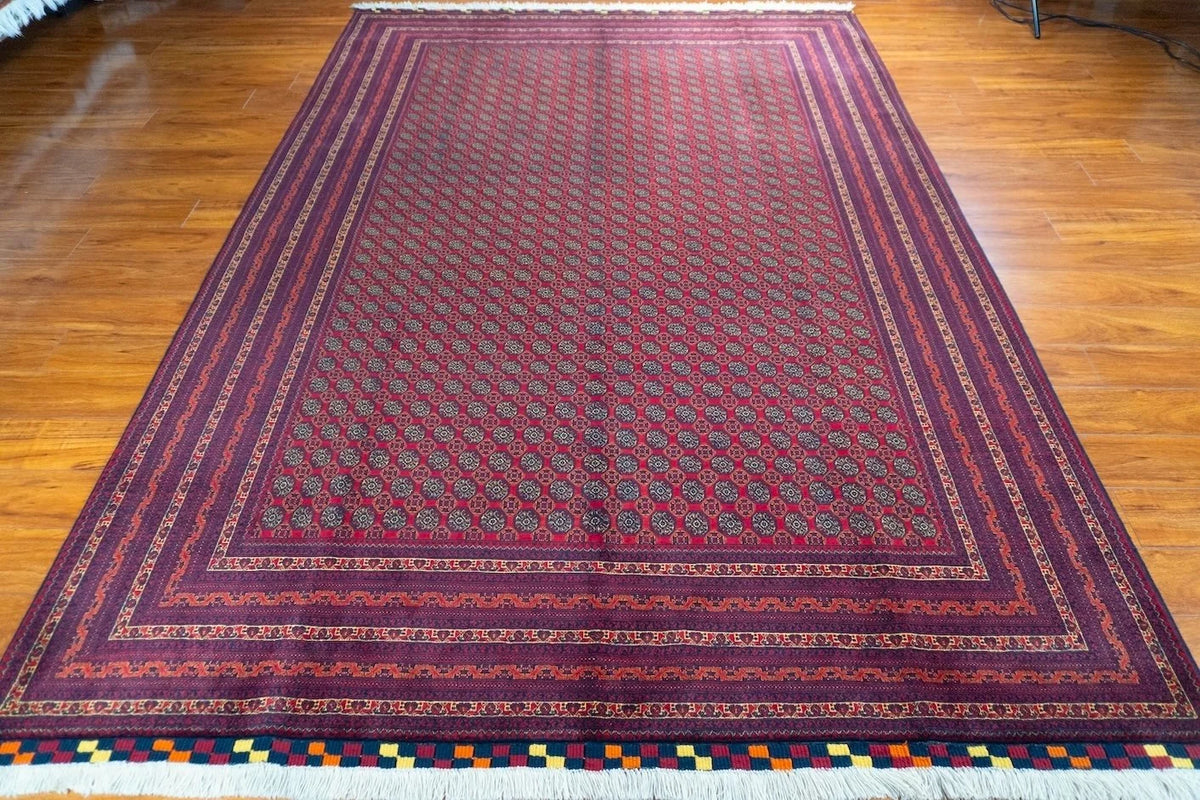 6'8"x9'10" Turkmen, Tribal