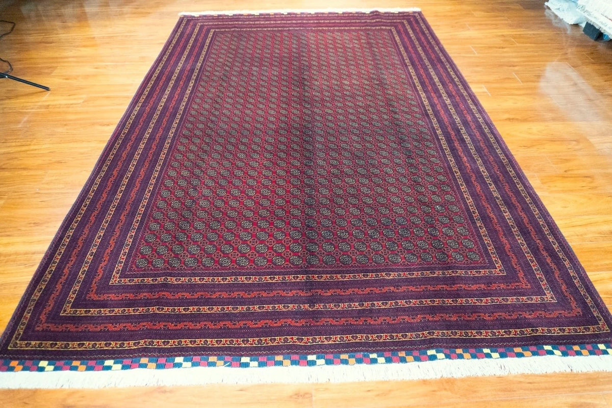 6'8"x9'10" Turkmen, Tribal