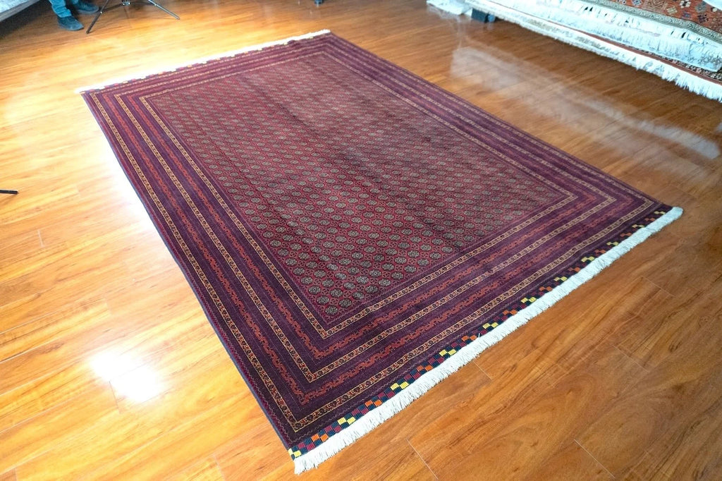 6'8"x9'10" Turkmen, Tribal