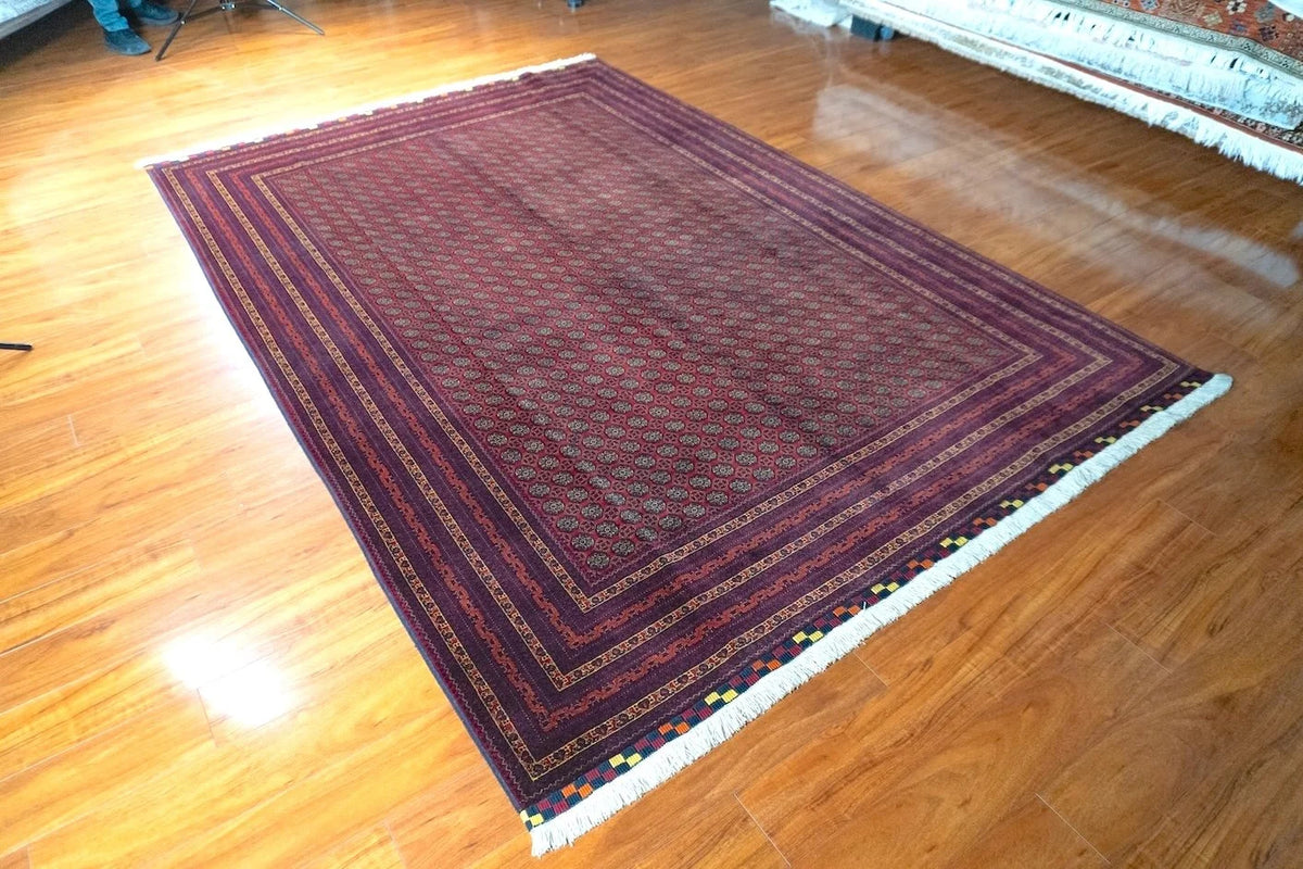 6'8"x9'10" Turkmen, Tribal