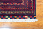 6'8"x9'10" Turkmen, Tribal