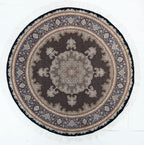 Square/Round Tabriz Persian Traditional Rug