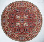 8x8 Serapi Afghan Tribal Rug