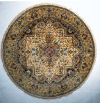 Square/Round Age Indian Traditional Rug