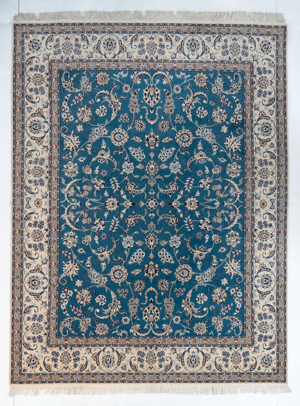 Square/Round Naein Persian Traditional Rug