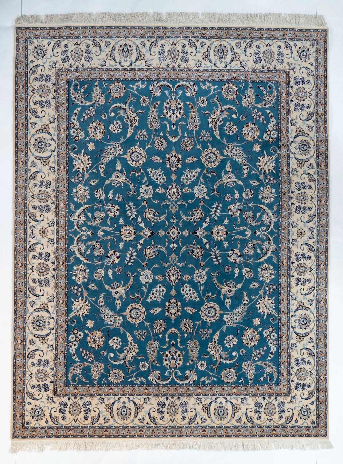 Square/Round Naein Persian Traditional Rug