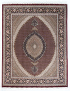 Square/Round Tabriz Persian Traditional Rug