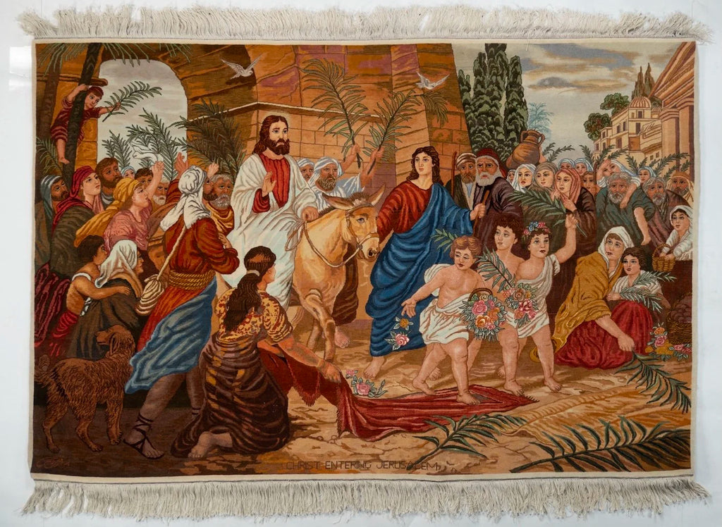 5x7 Pictorial Persian Traditional Rug