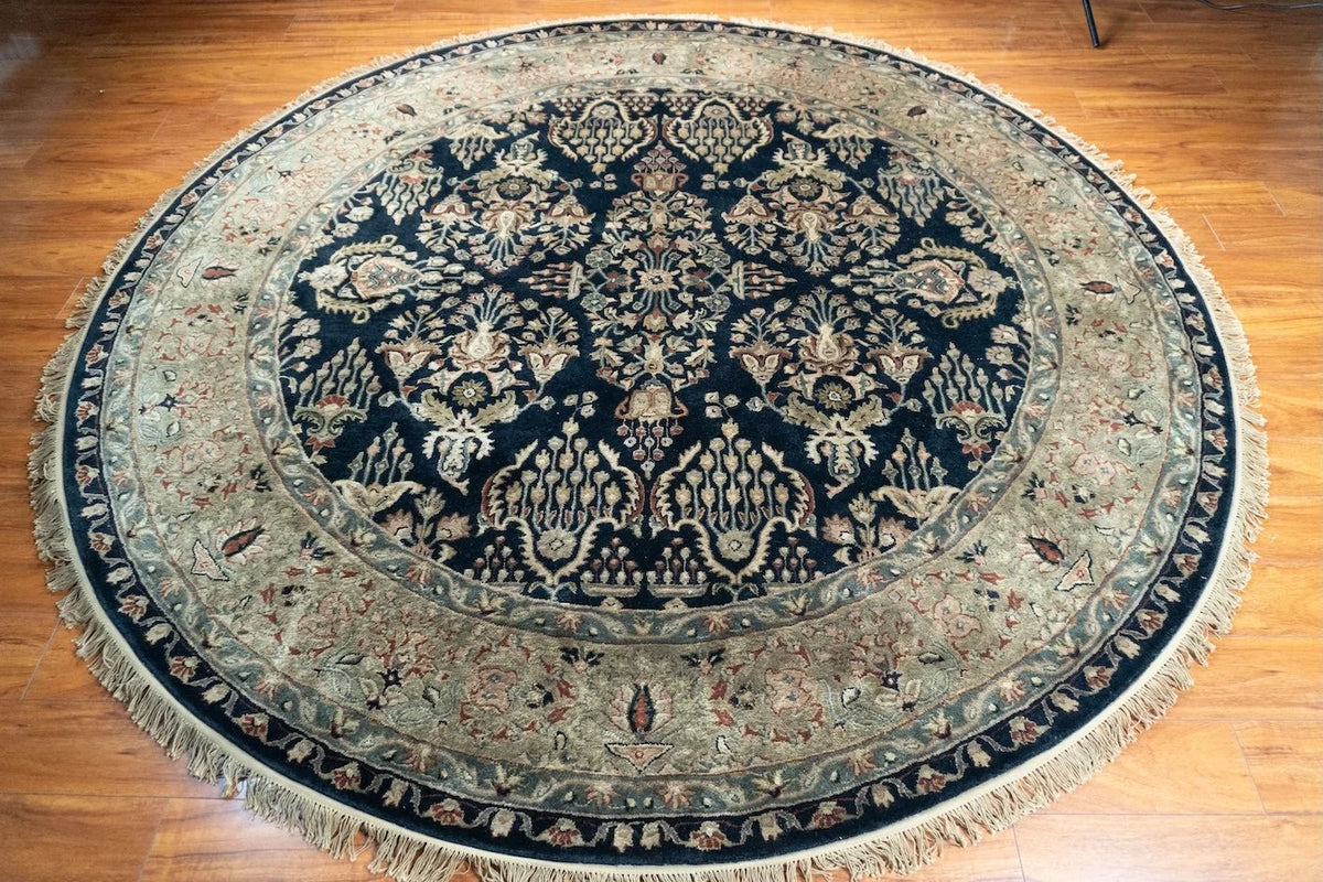 8' Round Sarouk