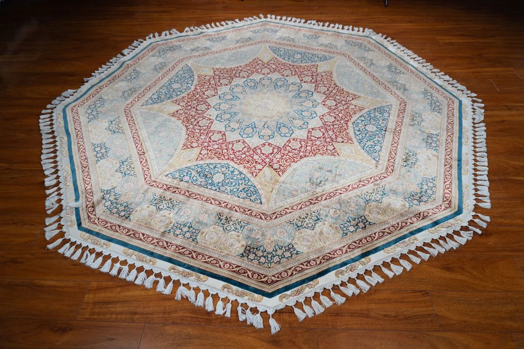7'2"x7'2" Gonbad Silk