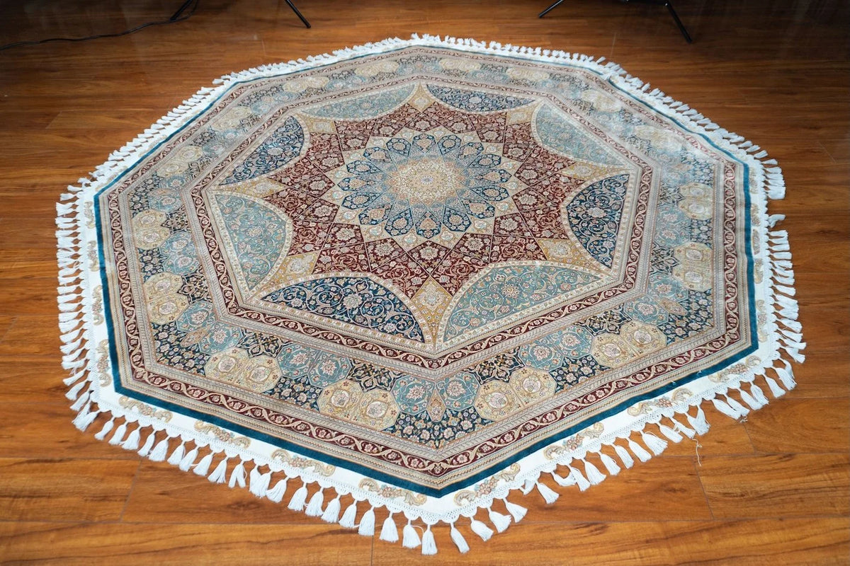7'2"x7'2" Gonbad Silk