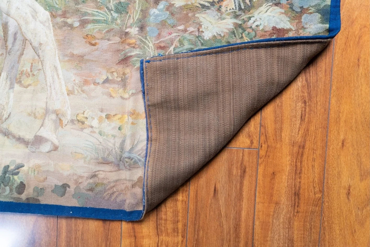 Antique Braquenie French Tapestry