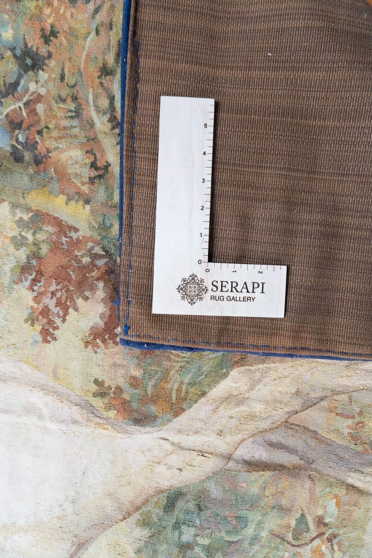 Antique Braquenie French Tapestry
