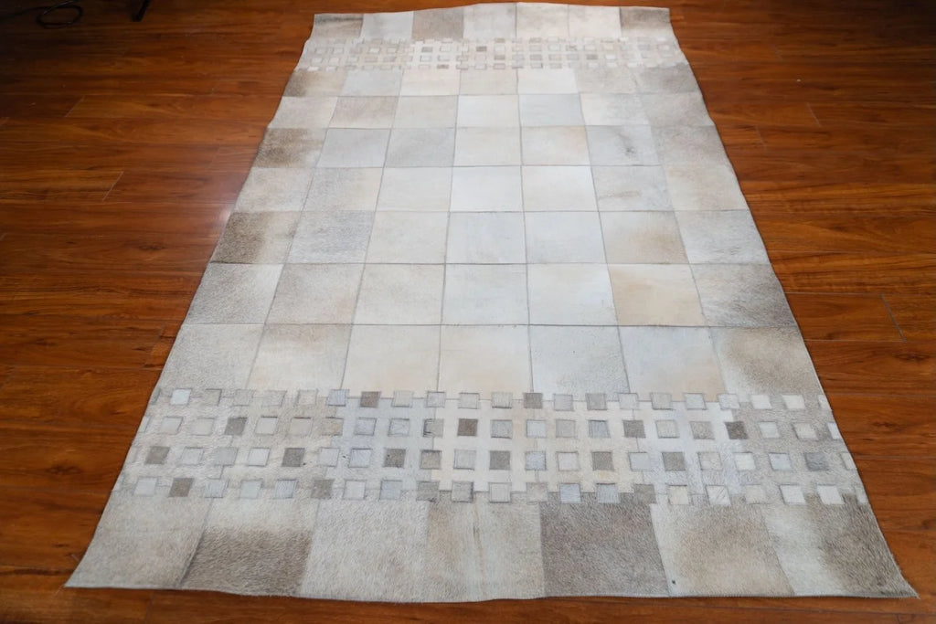 5'x7'5" Cowhide, Transitional