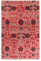 6x9 Suzani Afghan Tribal Rug