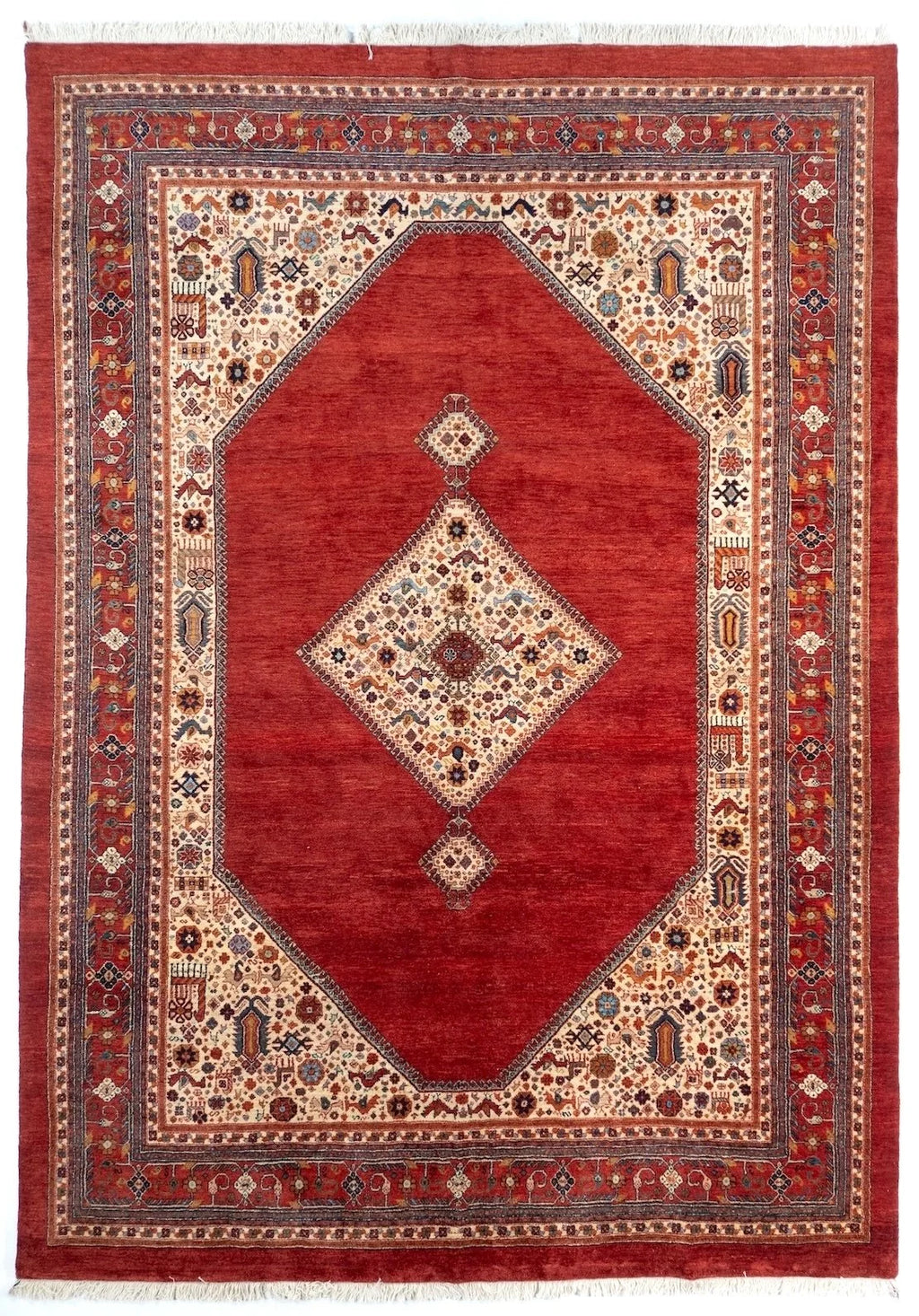 9x12 Qashqaii Persian Tribal Rug