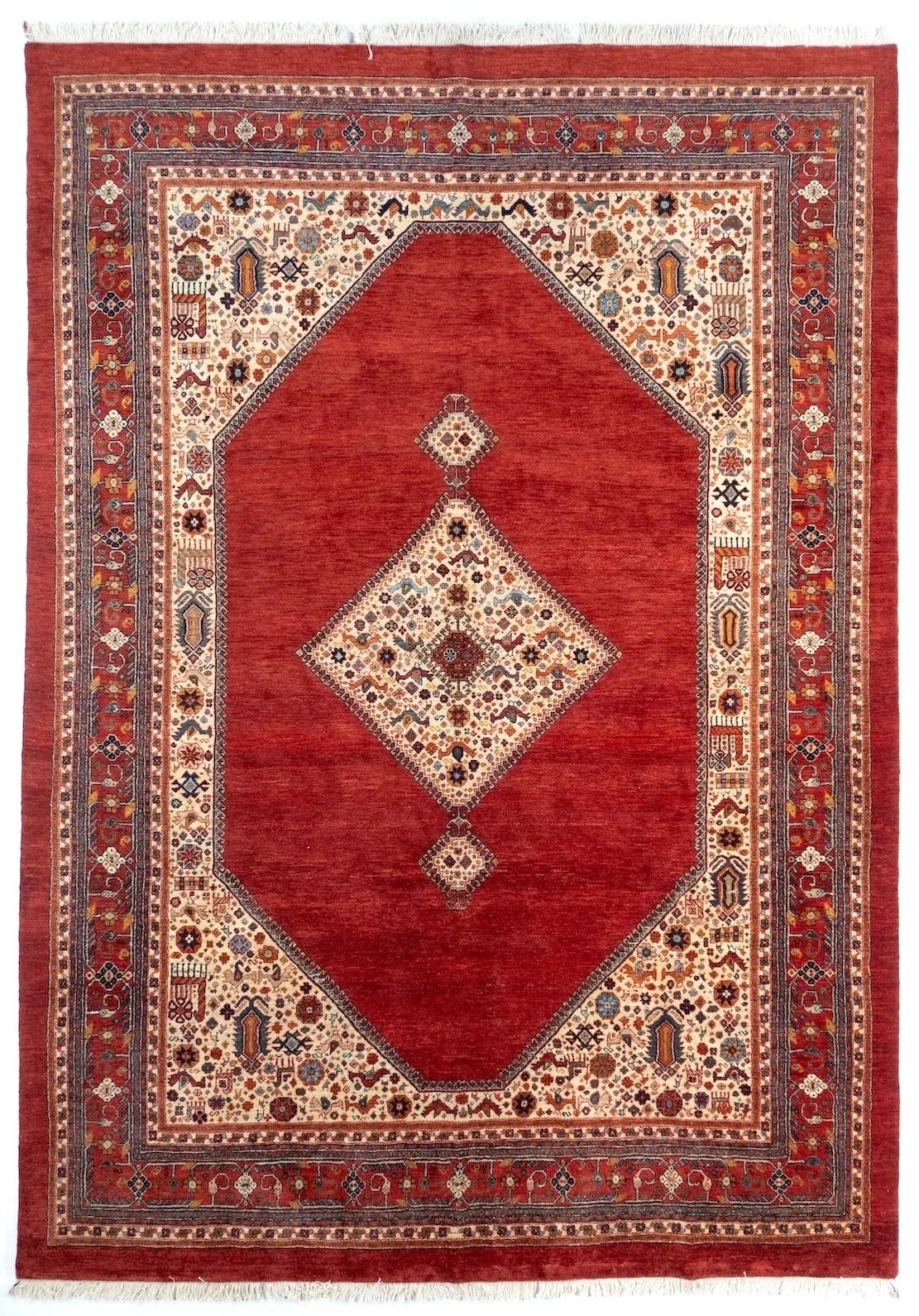 9x12 Qashqaii Persian Tribal Rug