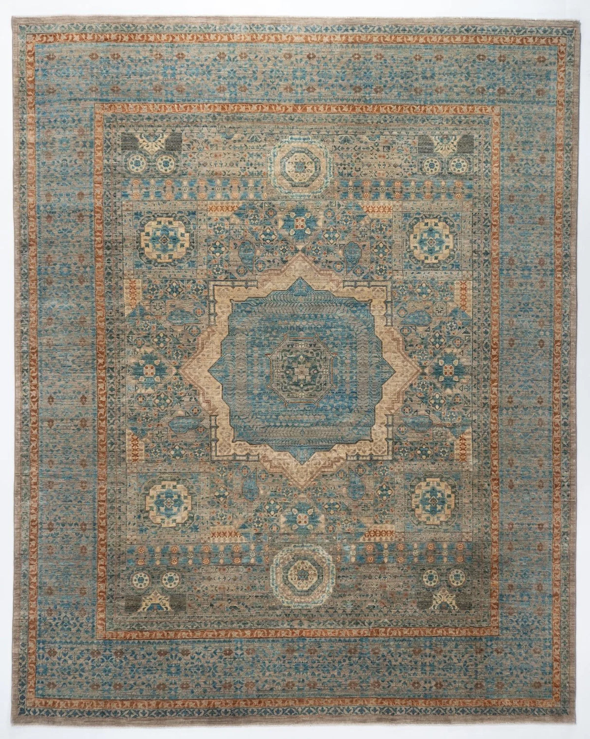 8x10 Mamluk Afghan Traditional Rug