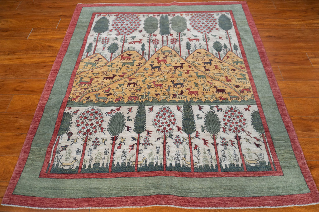 5'4"x5'10" Bakhshayesh, Tribal