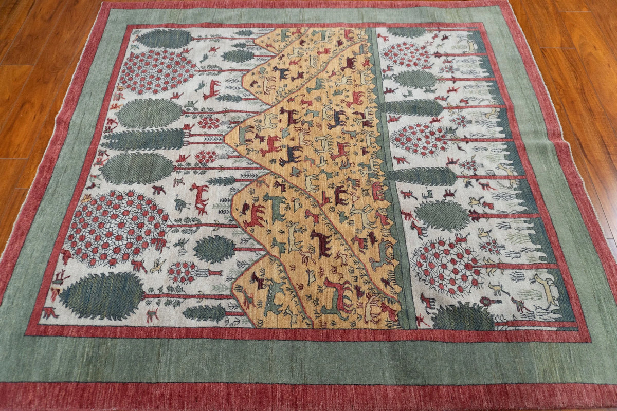5'4"x5'10" Bakhshayesh, Tribal